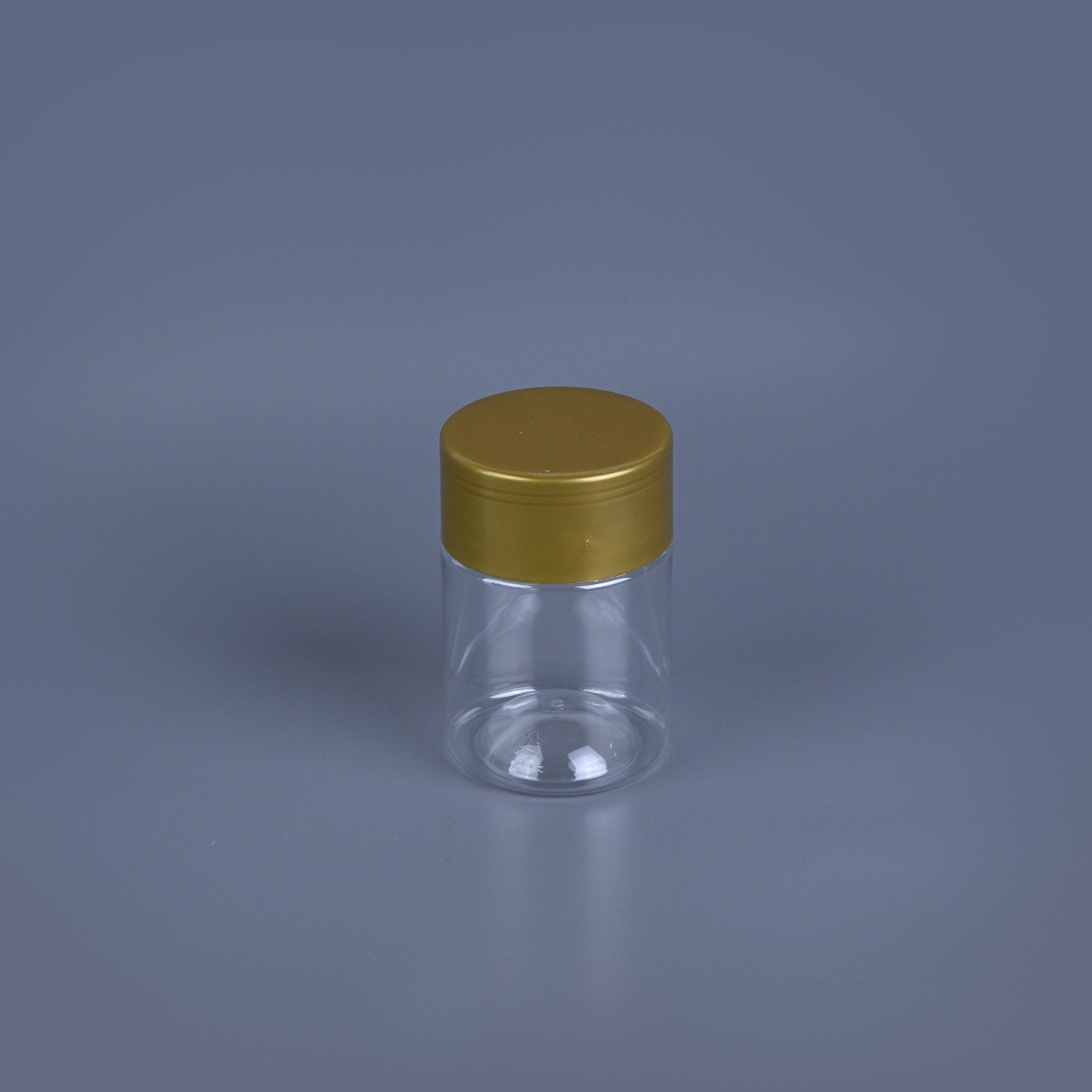 TMYG-130_square TMYG 130 Crystal Clear PET Plastic Jar Wholesale