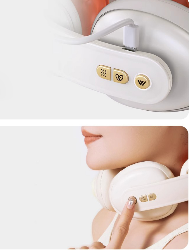 Molink AS-25 neck and limb massager - detail view