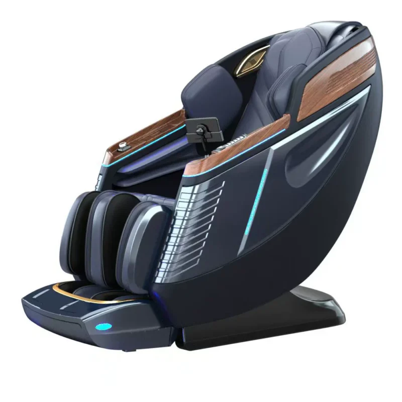Molink AS-899PRO Full-Body Massage Chair - Navy Blue Product Photo
