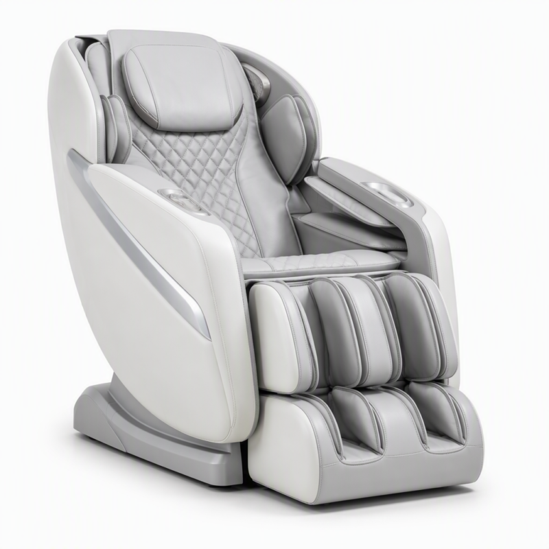 Molink AS-599B Home Massage Chair - Light Grey Product Photo